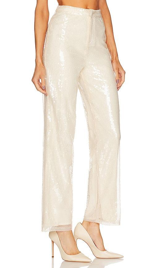 MORE TO COME Georgie Pant in Ivory. Product Image