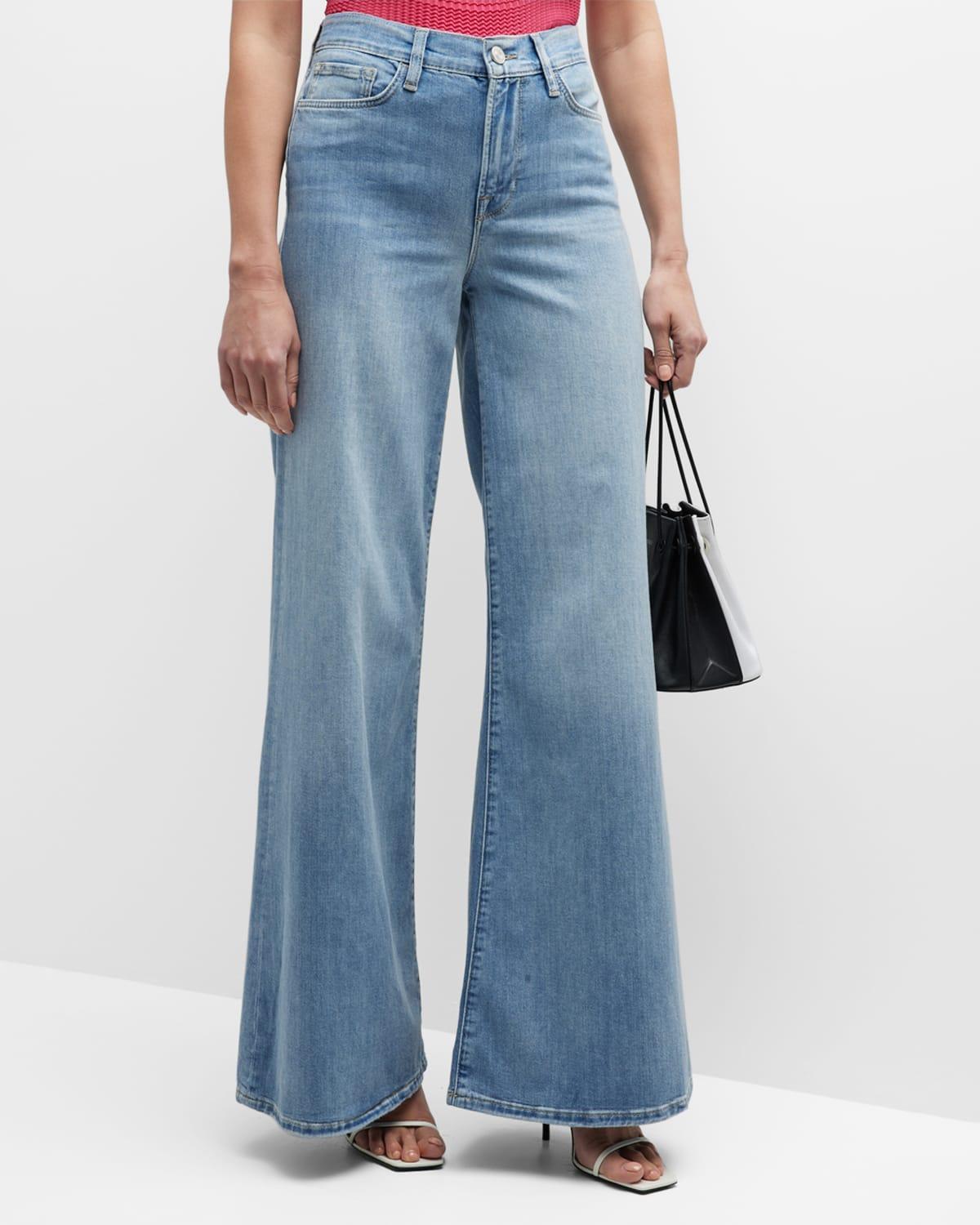 Le Palazzo High-Rise Wide Jeans Product Image