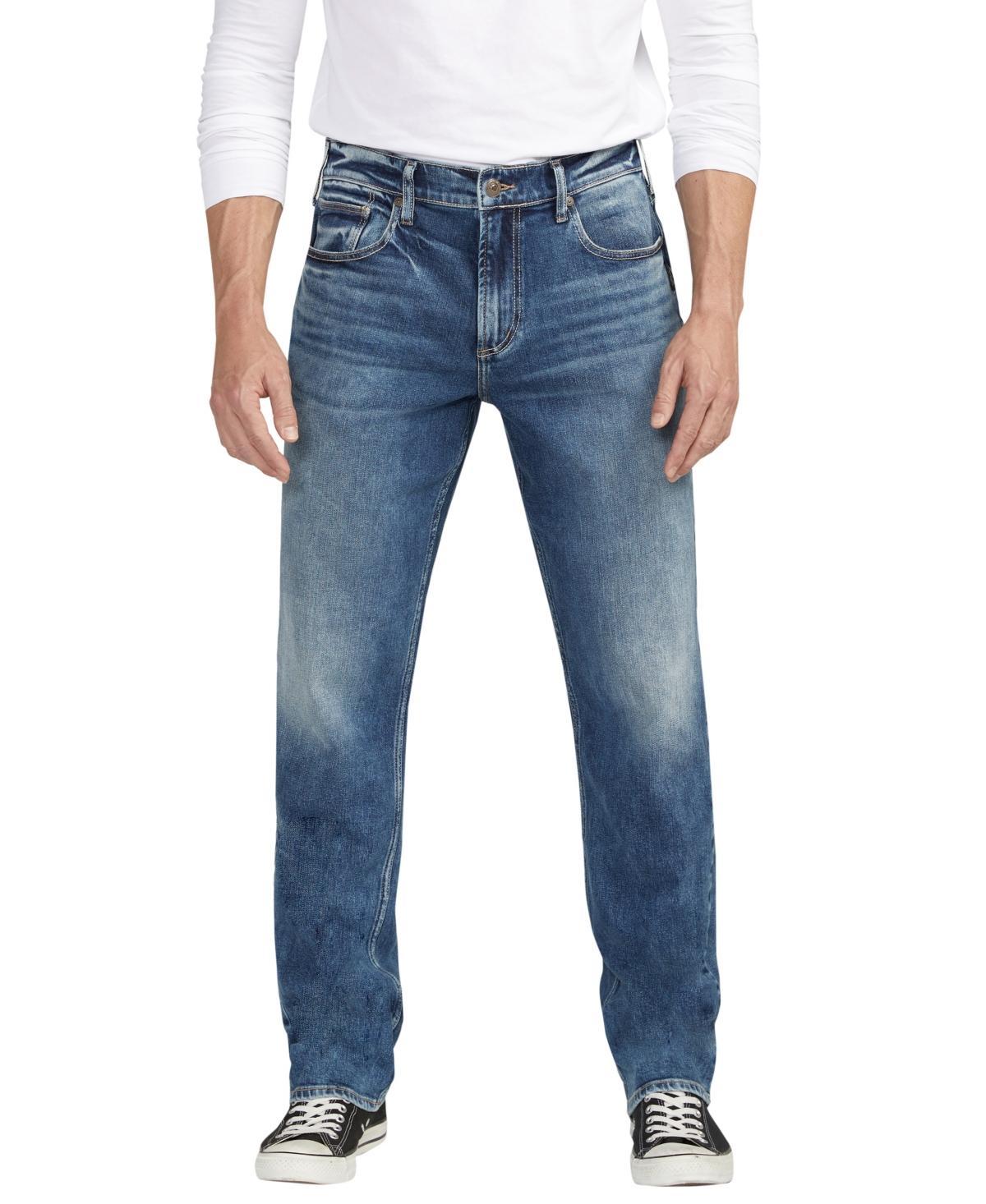 Silver Jeans Co. Mens Eddie Athletic Fit Tapered Leg Jeans Product Image