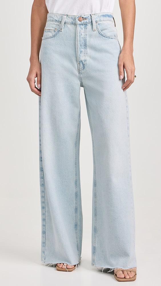 FRAME Le Low Baggy Wide Leg Jeans | Shopbop Product Image