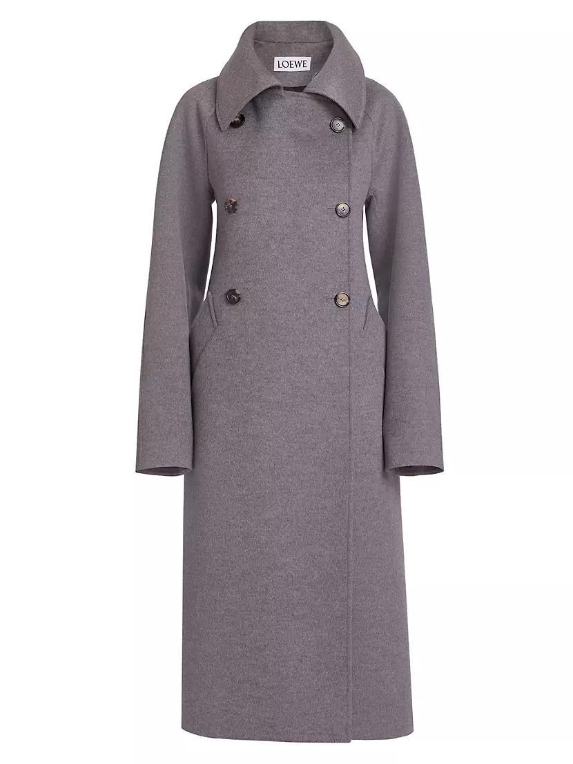 Double-Breasted Wool-Cashmere Coat product image