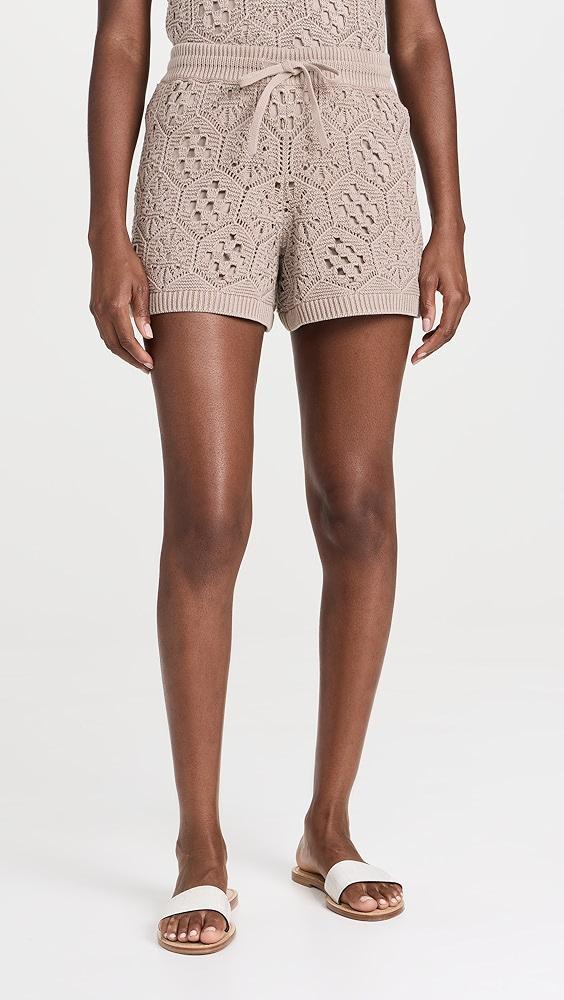 Splendid Eden Sweater Shorts | Shopbop Product Image