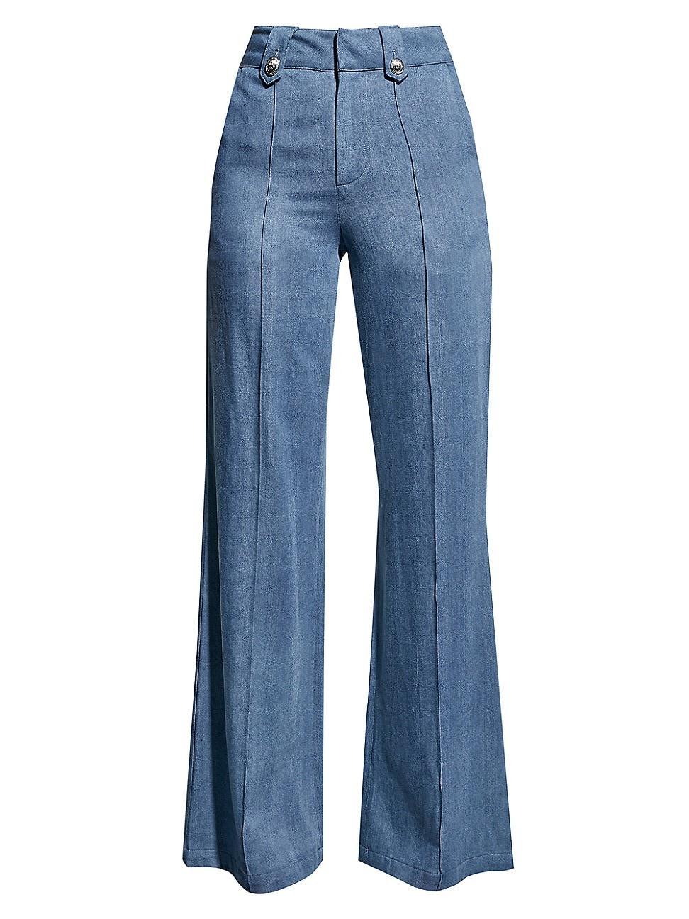 Womens Dominga Denim Trousers Product Image