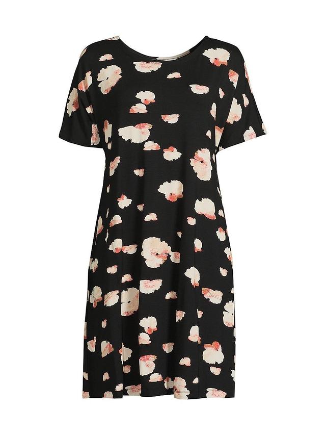 Womens Gertie Floral Jersey Pullover Tunic Dress Product Image