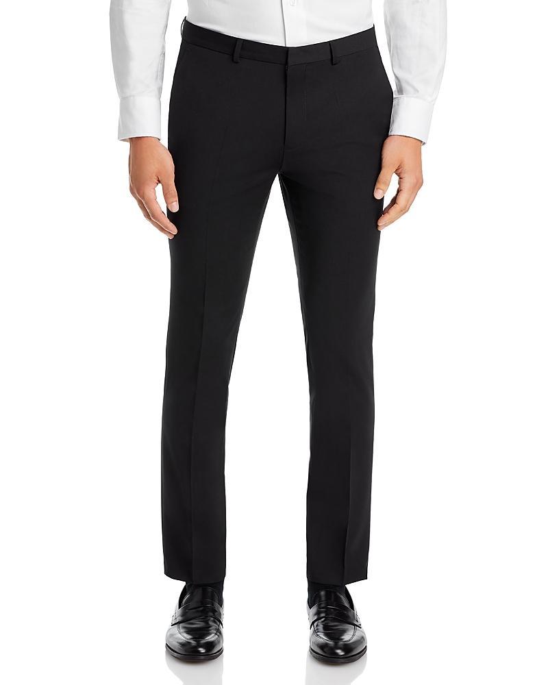 Mens Extra-Slim-Fit Pants In Bi-Stretch Fabric Product Image