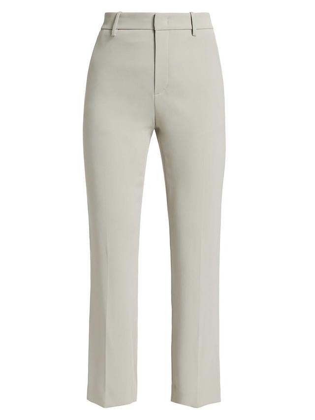 Vince Tailored Straight Leg Crepe Pants Product Image