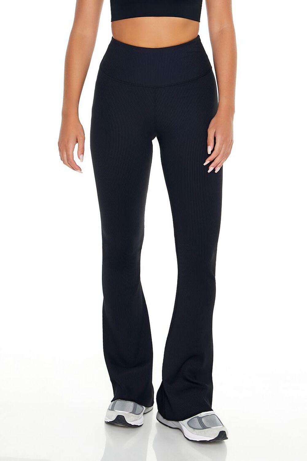 Active High-Rise Flare Leggings | Forever 21 Product Image