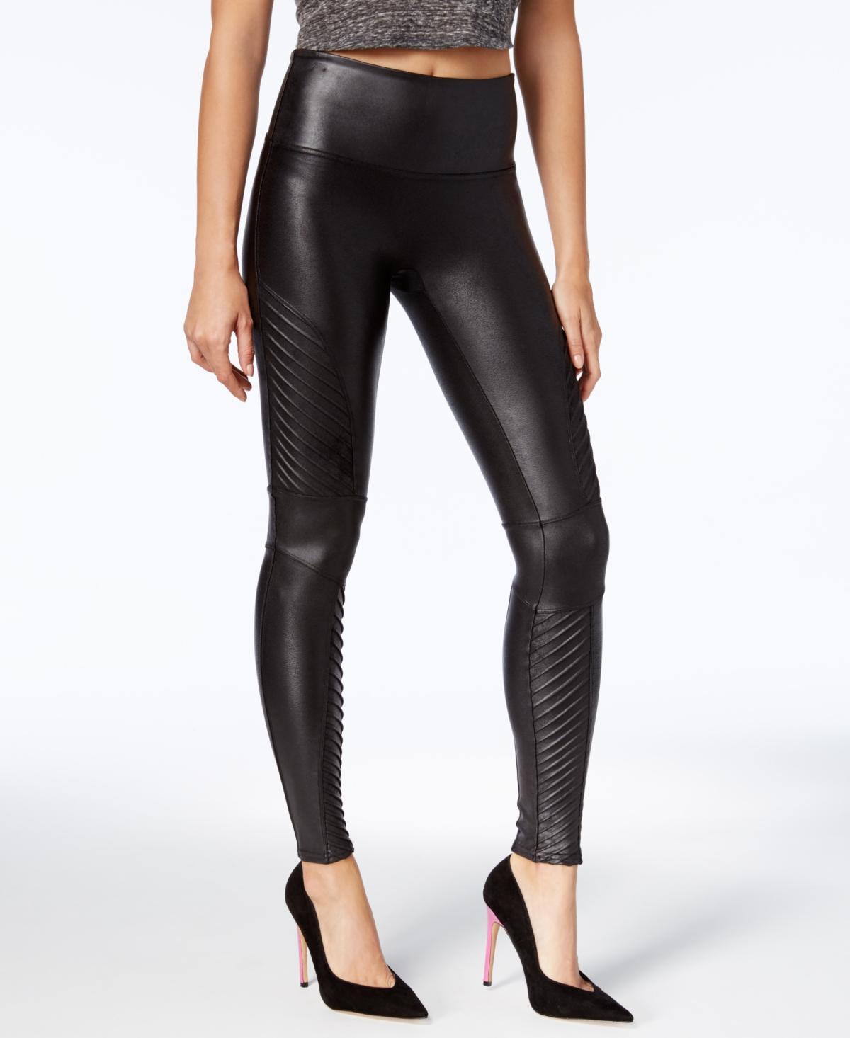 Spanx Moto Faux Leather Leggings Product Image