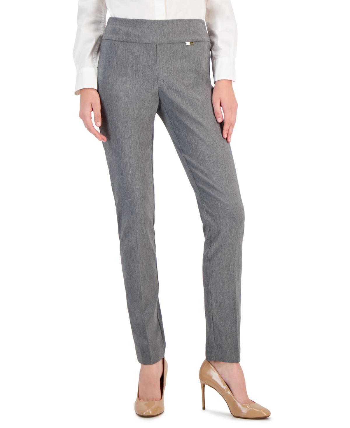 Mid-Rise Petite Tummy-Control Skinny Pants, Petite & Petite Short, Created for Macy's Product Image