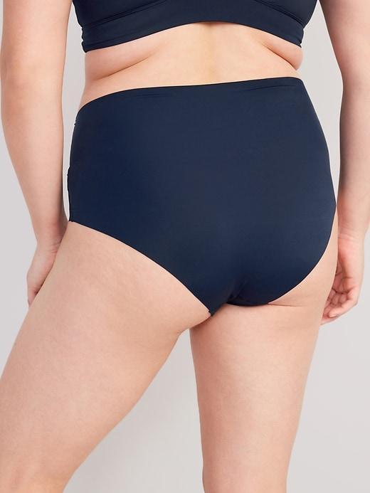 High-Waisted No-Show Brief Underwear Product Image