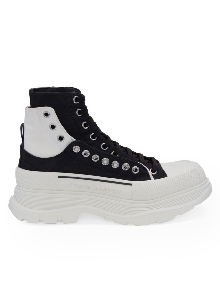 Black And White Tread Slick Boot Product Image