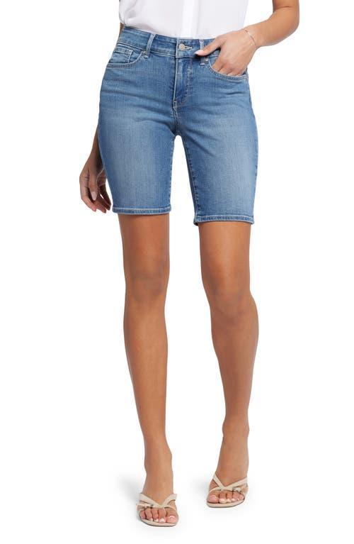 NYDJ Ella Side Slit Denim Shorts Product Image