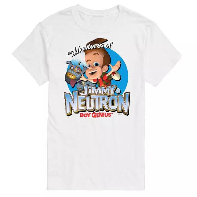 Big & Tall Adventures Of Jimmy Neutron Action Graphic Tee, Mens Product Image