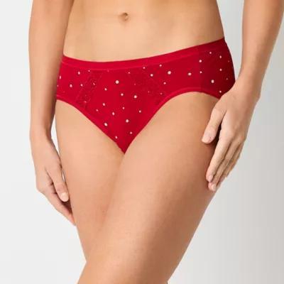 Ambrielle Organic Cotton High Cut Panty Product Image