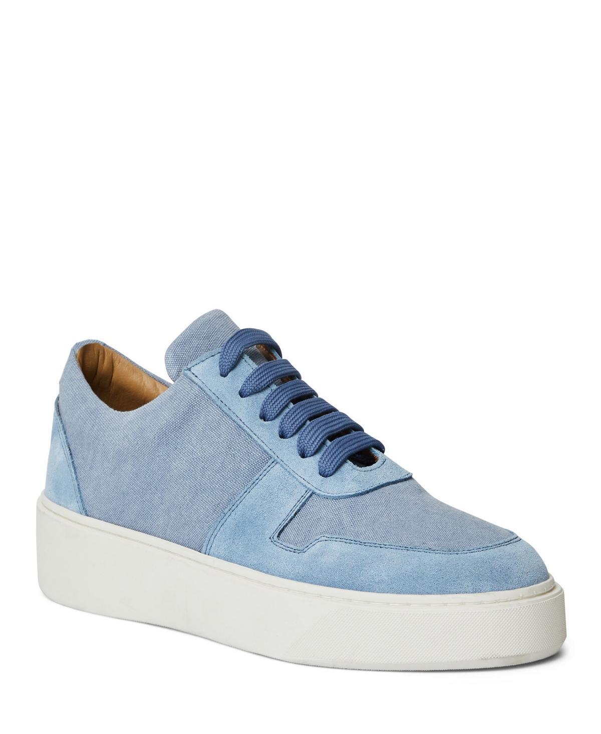 Mens Darian Suede & Canvas Low-Top Sneakers Product Image