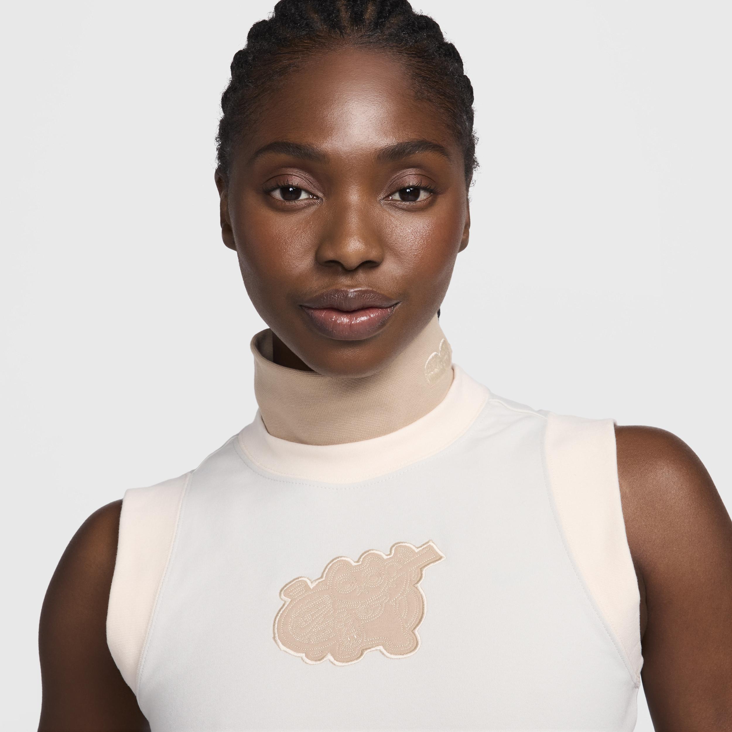 Nike Women's Naomi Osaka Mock-Neck Cropped Tank Top Product Image