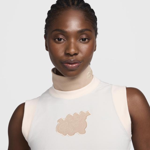 Naomi Osaka Women's Mock-Neck Cropped Tank Top Product Image