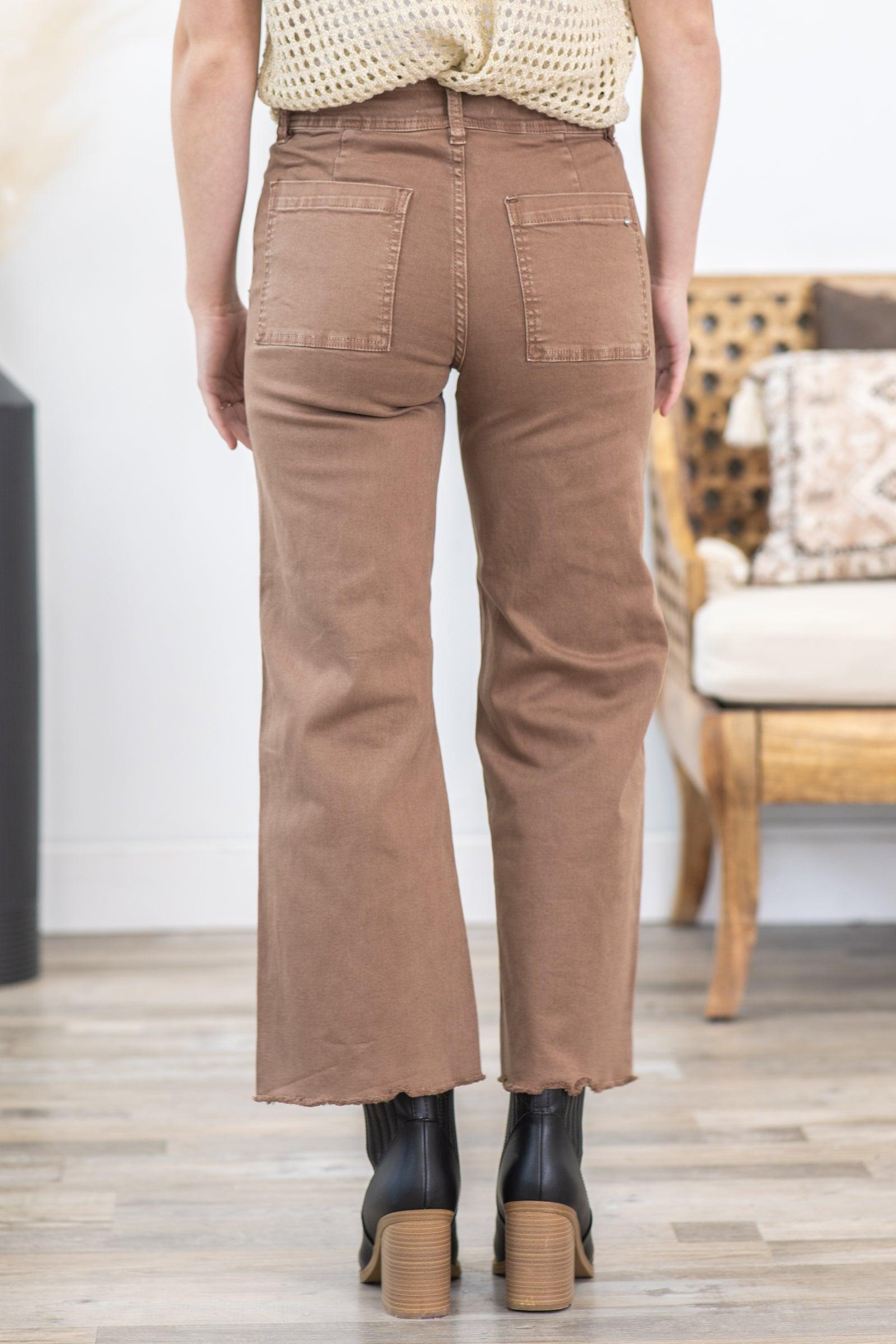 Mica Wide Leg Cropped Jeans Product Image