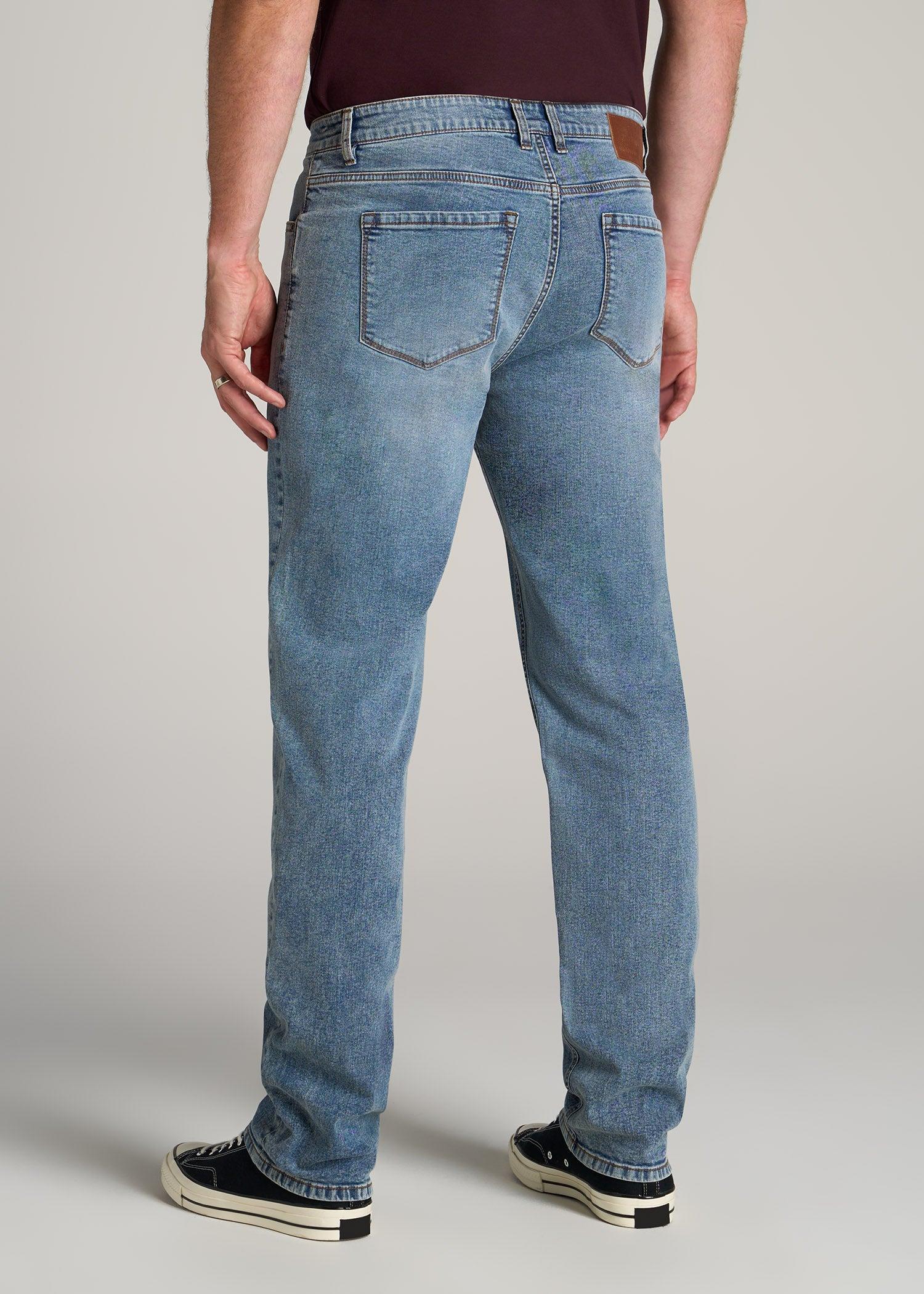 J1 STRAIGHT LEG Jeans for Tall Men in Vintage Faded Blue Product Image