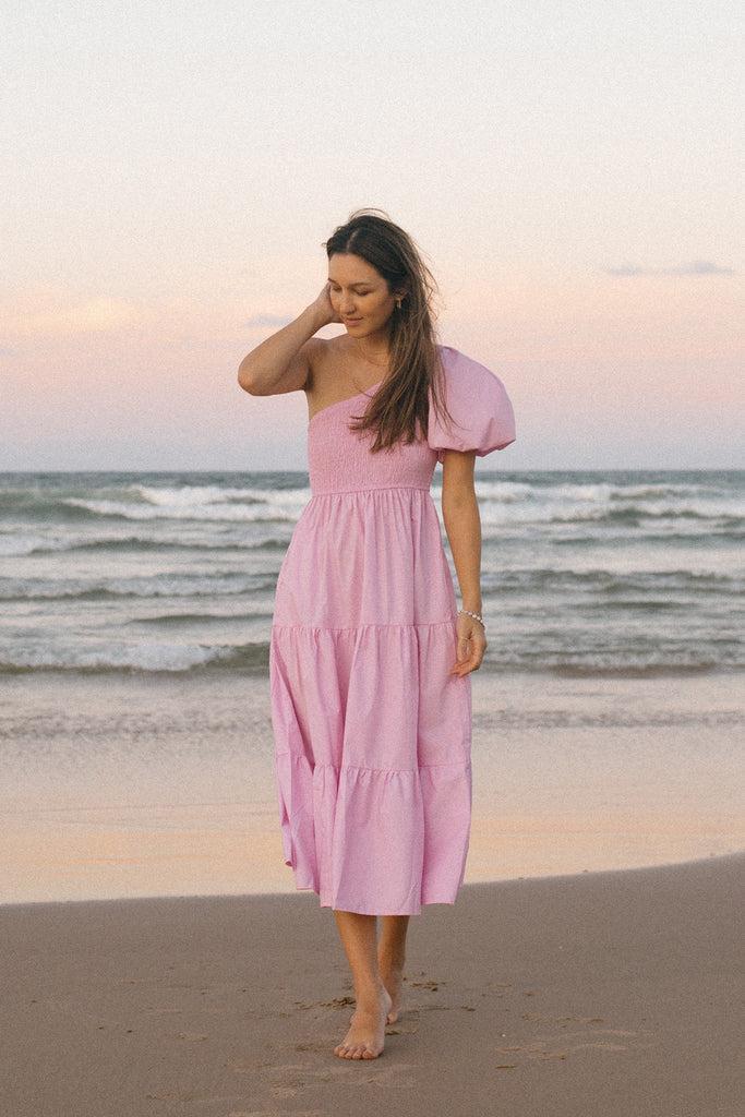 Strawberry Daiquiri Maxi Dress Pink product image