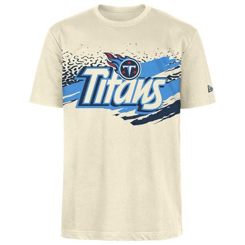 New Era Mens Titans Fitted Short Sleeve T-Shirt - Tan/Multi Product Image