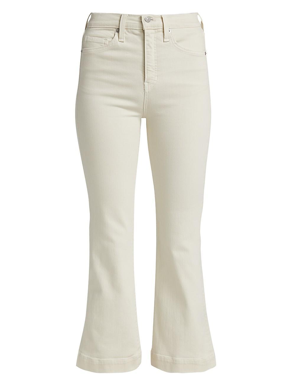 Womens Carson High-Rise Ankle Flare Jeans Product Image