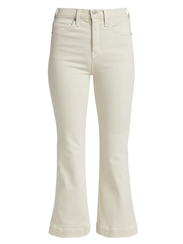 Womens Carson High-Rise Ankle Flare Jeans Product Image