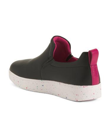 Leather Rally Speckle Sole Slip On Trainers for Women Product Image