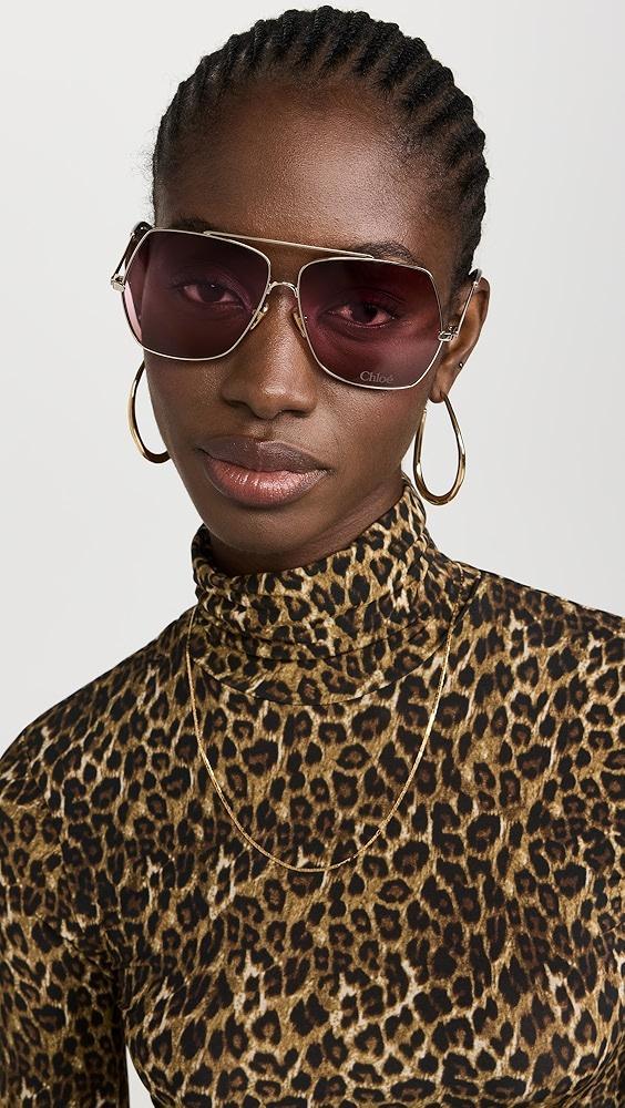 Chloe Aly Fashion Show Sunglasses | Shopbop Product Image