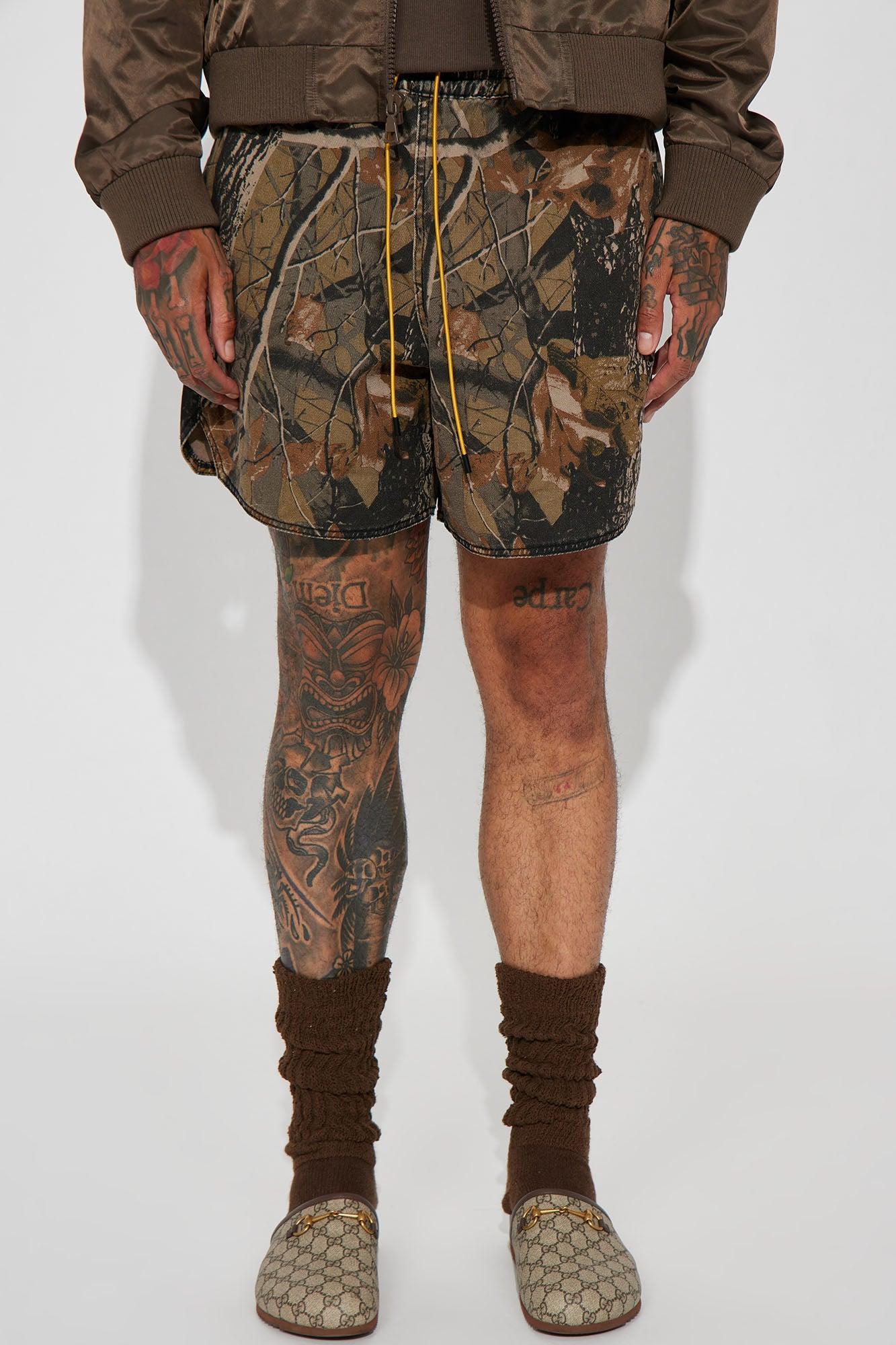 Huntsville Warmup Shorts - Camouflage Product Image