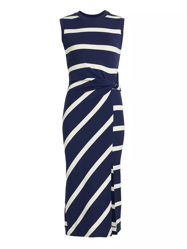 Cody Striped Sleeveless Dress Product Image