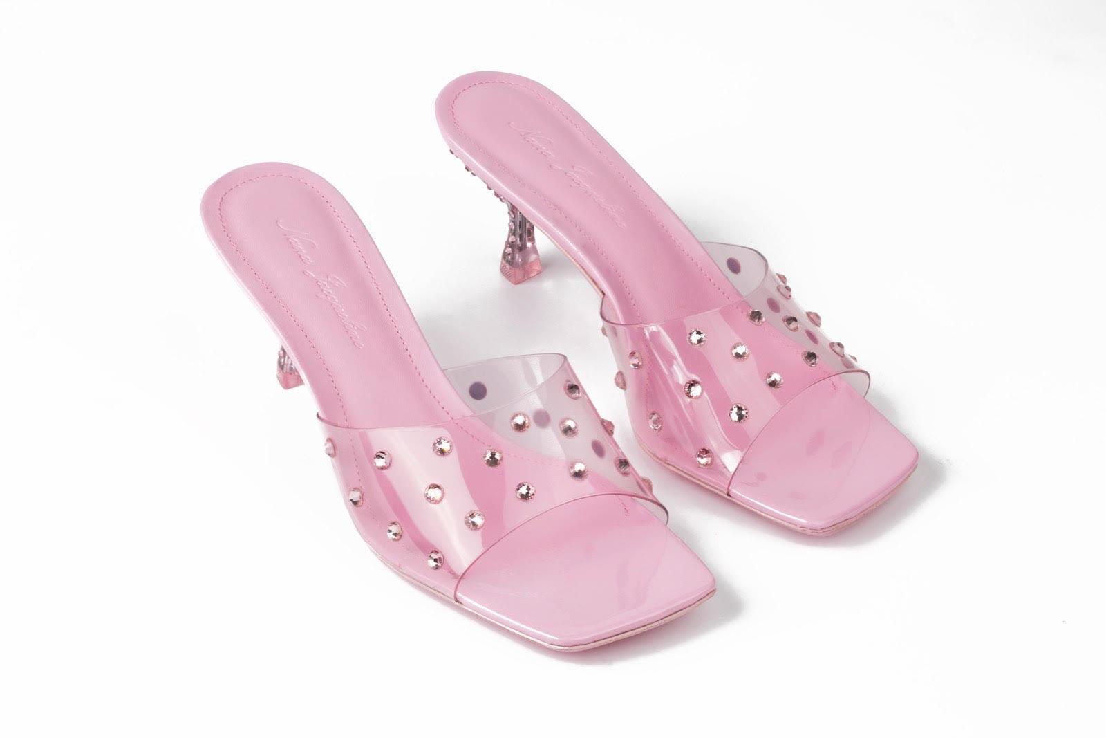 Minna Jelly Sandals (Pink) (Final Sale) Product Image