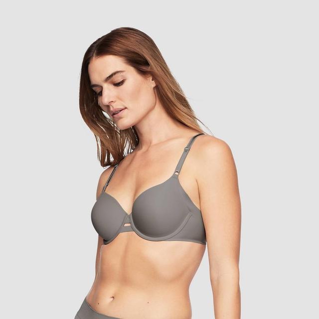 Simply Perfect by Warners Womens Underarm Smoothing Underwire Bra - Stone 34C, Grey Product Image