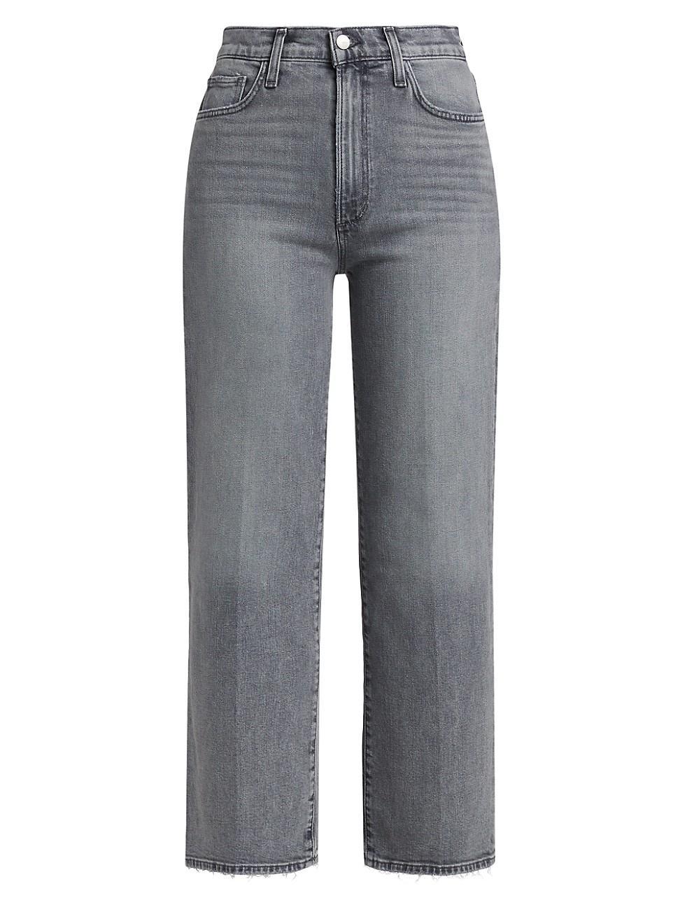 Womens The Blake High-Rise Wide-Leg Coated Jeans Product Image