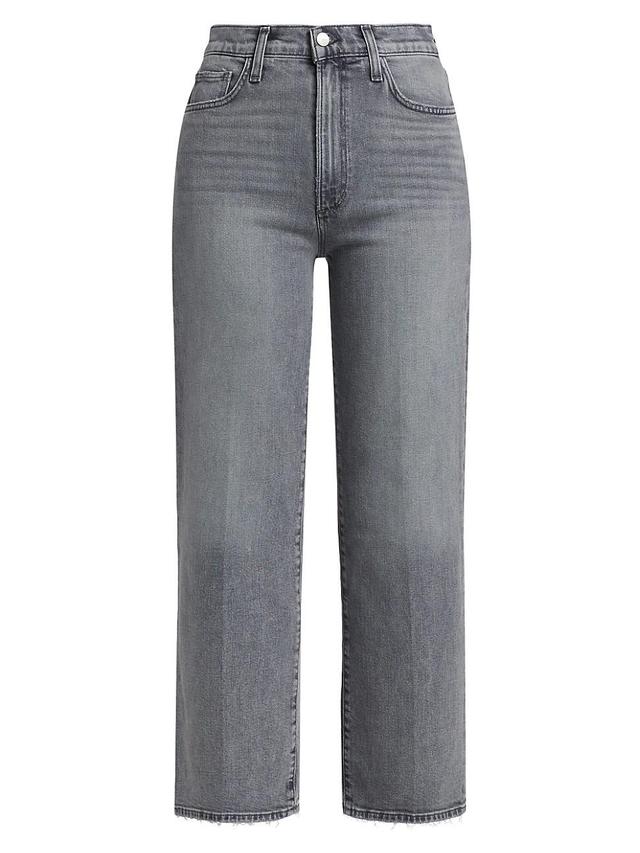 Womens The Blake High-Rise Wide-Leg Coated Jeans Product Image