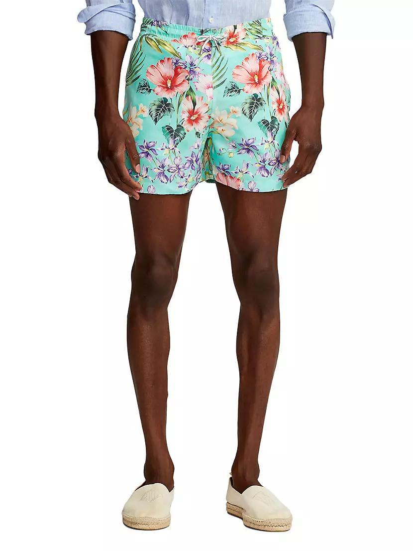 Amalfi Floral Swim Trunks Product Image