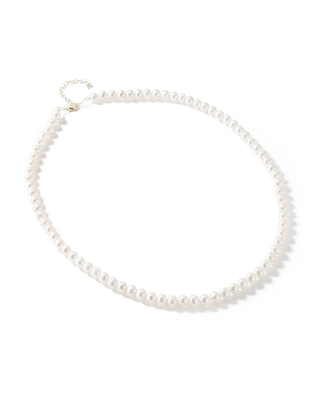 Mens Cultured Freshwater Pearl Necklace Product Image