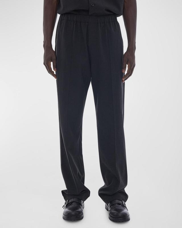 Mens Wide-Leg Drawstring Pants Product Image