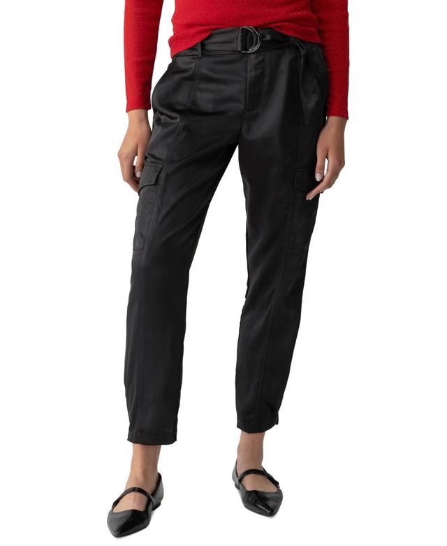 Sanctuary Classy Satin Cargo Pants Product Image