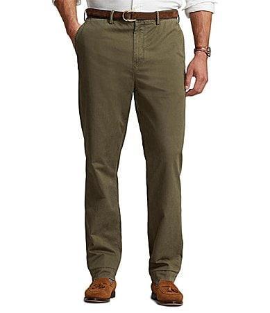 Polo Ralph Lauren Big  Tall Classic Fit Flat Front Stretch Chino Pants Product Image