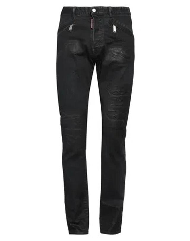 DSQUARED2 Man Jeans Black Size 36 Cotton, Elastane Product Image