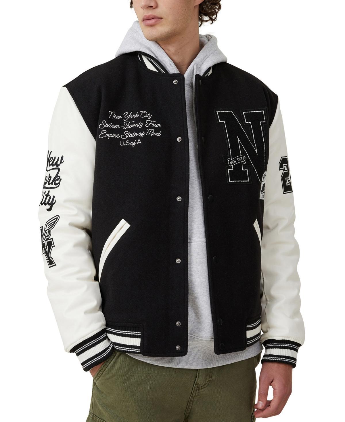 Cotton On Mens Varsity Bomber Jacket Product Image