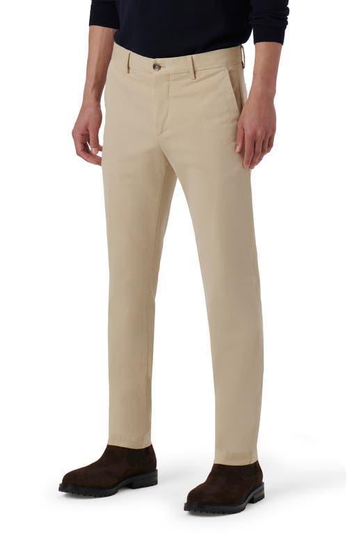 Bugatchi Stretch Cotton Blend Twill Chinos Product Image