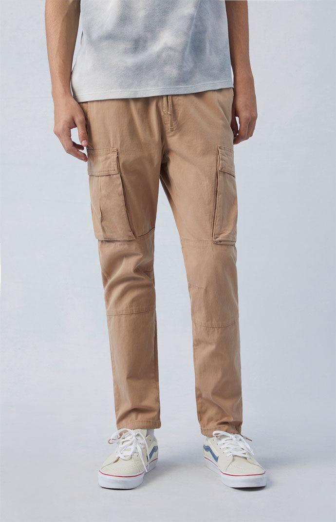 Men's Eco Stretch Canvas Slim Cargo Pants - Product Image