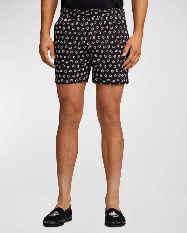 Mens Mayfair Art Deco Swim Trunks Product Image