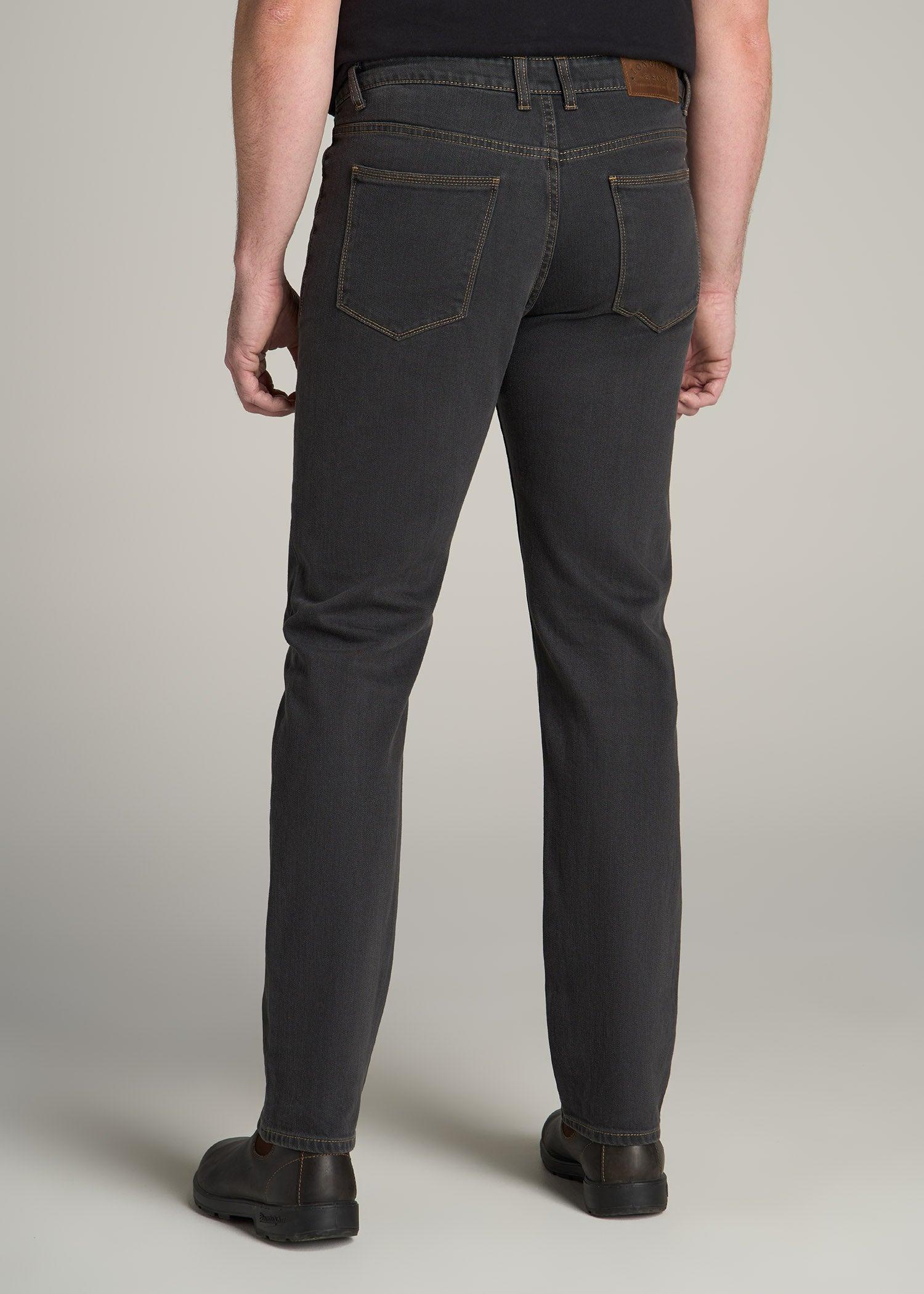 LJ&S STRAIGHT LEG Jeans for Tall Men in Vintage Black Male Product Image