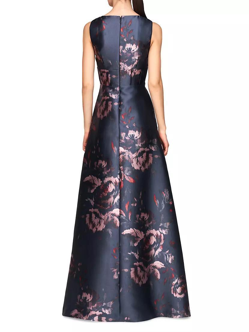 Alexandra Rose Print Gown Product Image