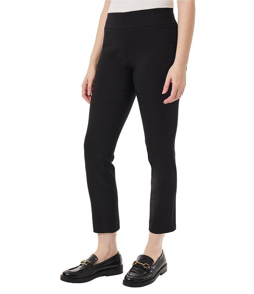 Jones New York Super Stretch Twill Pull-On Wide Waistband Straight Leg Pant Product Image