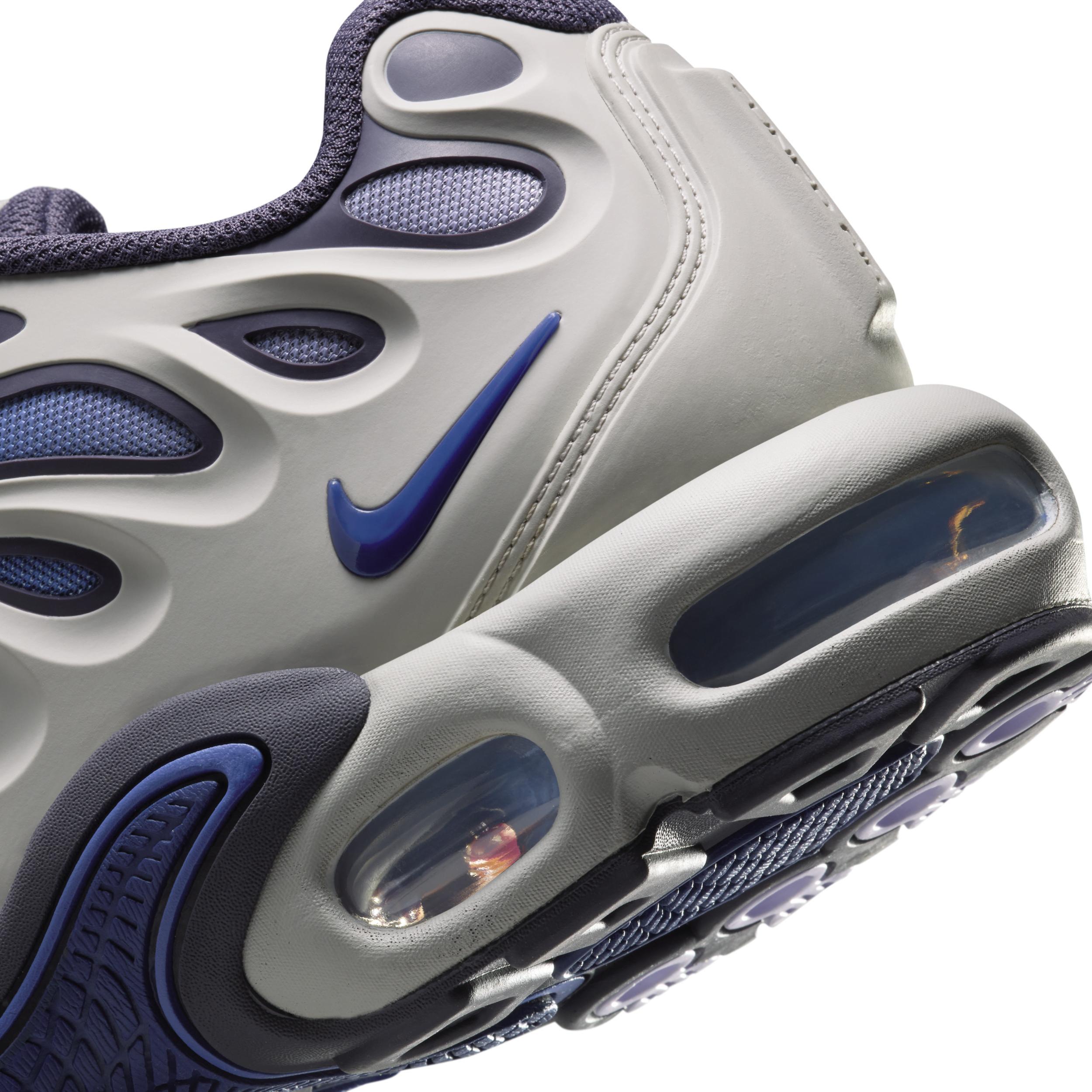 Nike Mens Nike Air Max Plus Drift - Mens Running Shoes Grey/Purple/Grey Product Image