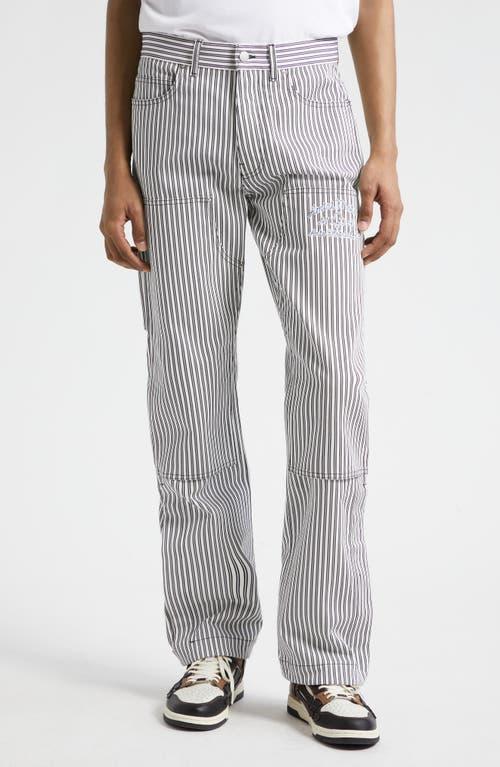 Mens Railroad Striped Carpenter Pants Product Image